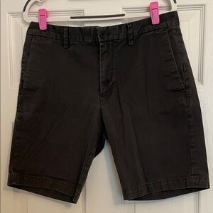 Banana Republic Aiden 9” Short dark gray
